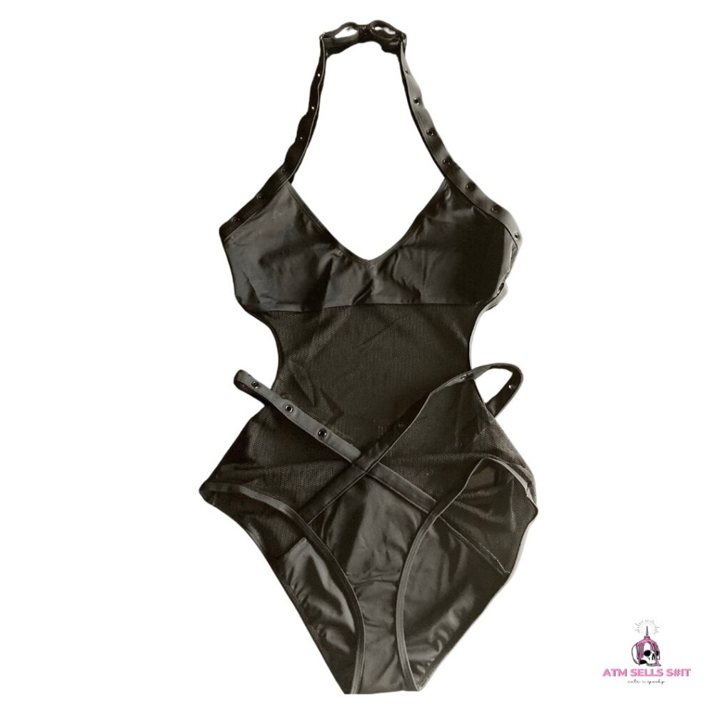 **SOLD ELSEWHERE** NWT Killstar Siren Eyes One-Piece Swimsuit MD